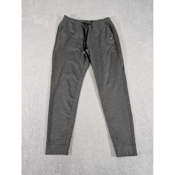 Kenneth Cole Sweatpants Mens Medium Gray Jogger Athletic‎ Pants Stretch Pockets - Picture 1 of 13